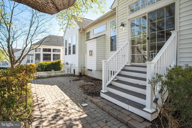 5409 Rich Mountain Way E, Fredericksburg, VA 22407 - view of patio / terrace featuring entry steps