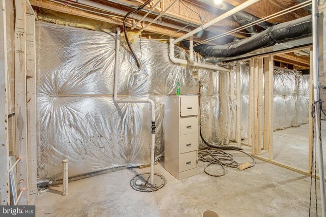 5409 Rich Mountain Way E, Fredericksburg, VA 22407 - view of unfinished below grade area
