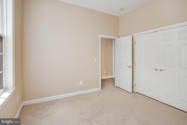 5409 Rich Mountain Way E, Fredericksburg, VA 22407 - unfurnished bedroom featuring carpet floors, a closet, and baseboards