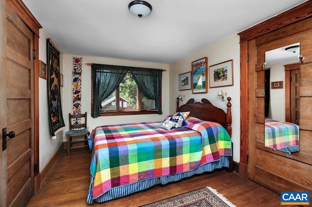 2256 Adial Rd, Faber, VA 22938 - bedroom with baseboards and wood finished floors