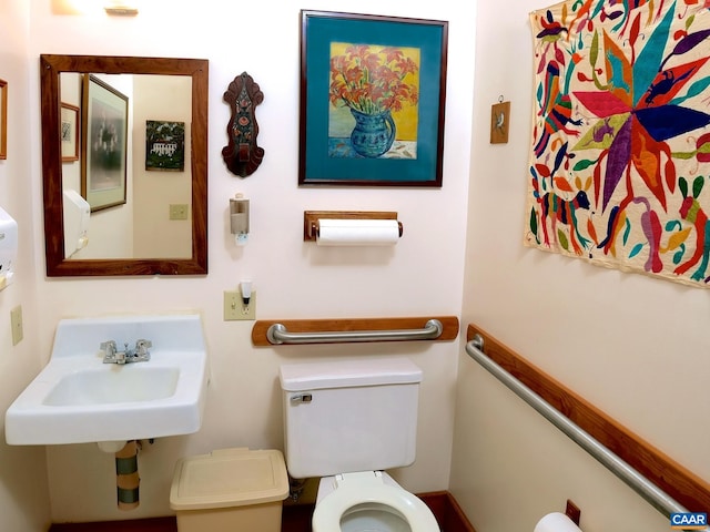 2256 Adial Rd, Faber, VA 22938 - half bath featuring toilet and a sink