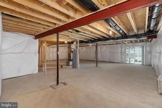 35079 Orchid Ln, Locust Grove, VA 22508 - basement featuring water heater