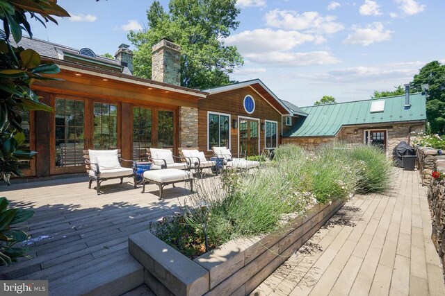 view of deck