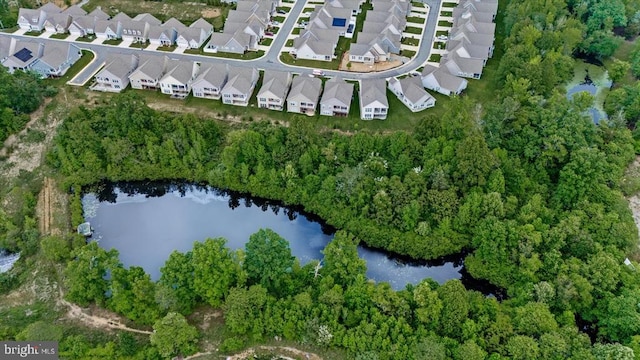 6607 Golden Pheasant Run, Fredericksburg, VA 22407 - aerial view of property and surrounding area with a large body of water and nearby suburban area