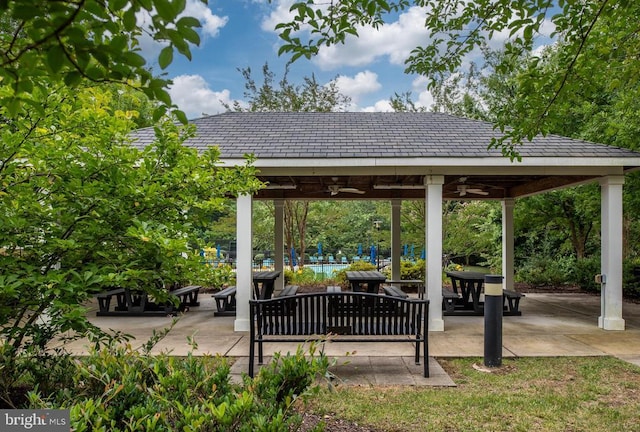 10205 Iverson Ave, Fredericksburg, VA 22407 - view of property's community featuring a gazebo and a patio area