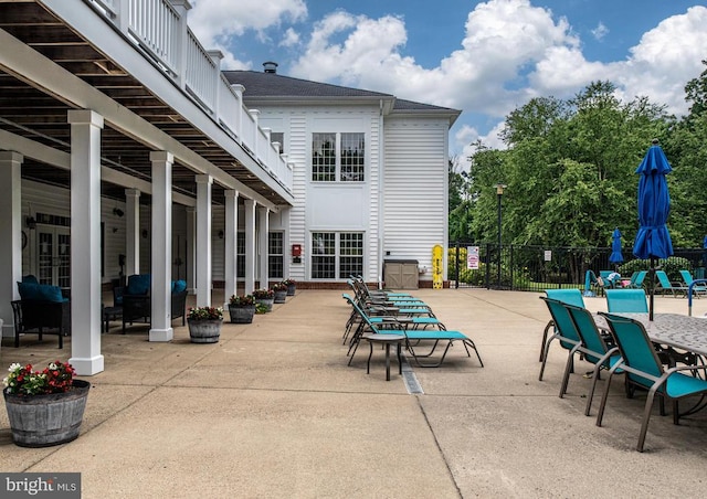 10205 Iverson Ave, Fredericksburg, VA 22407 - view of patio