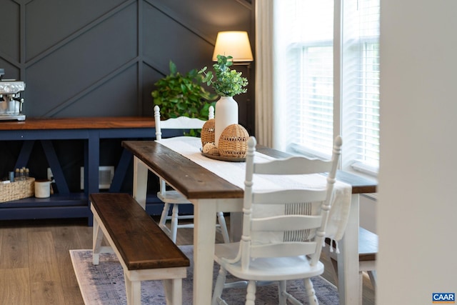 760 Arboleda Dr, Crozet, VA 22932 - dining room featuring healthy amount of natural light and wood finished floors