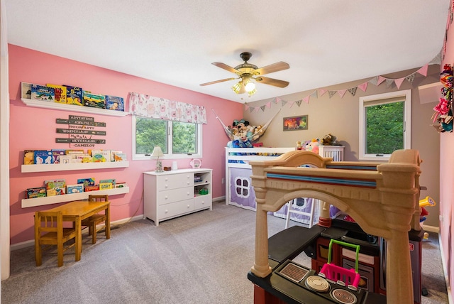 4056 Palmer Rd, Mcgaheysville, VA 22840 - bedroom with light carpet and ceiling fan