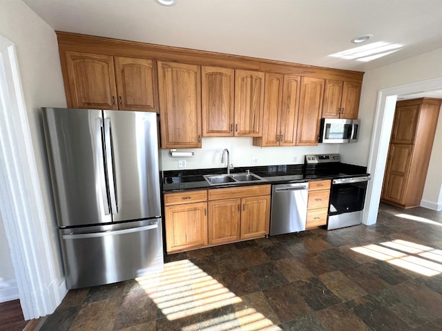 kitchen featuring sink and stainless steel appliances