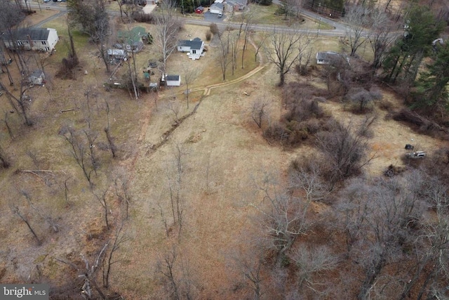 aerial view of property and surrounding area
