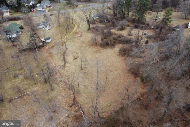 aerial view of property and surrounding area