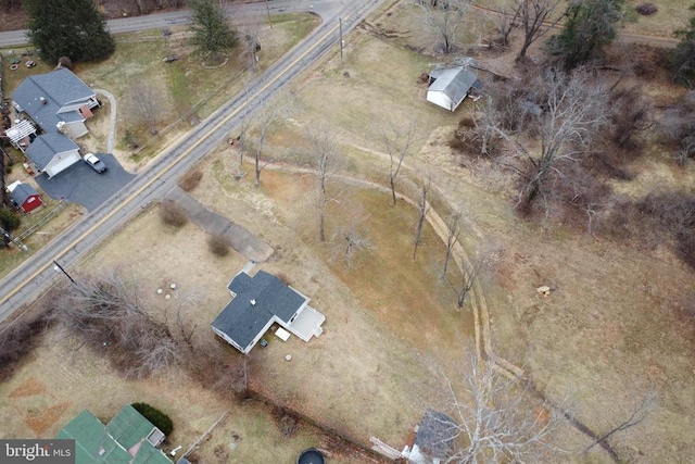 aerial view of property and surrounding area