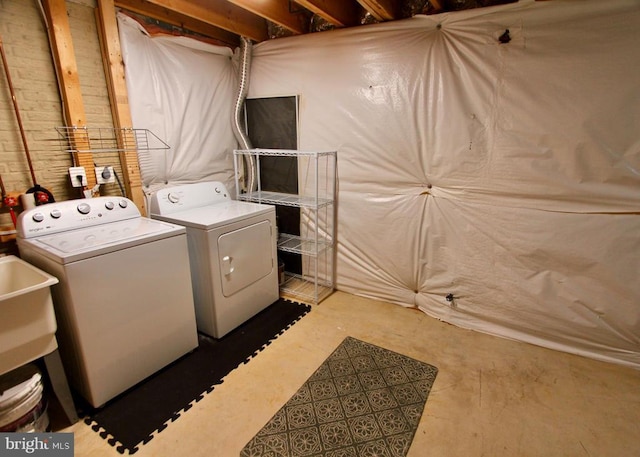 4605 Club Cart Cir, Fredericksburg, VA 22408 - washroom featuring washing machine and dryer