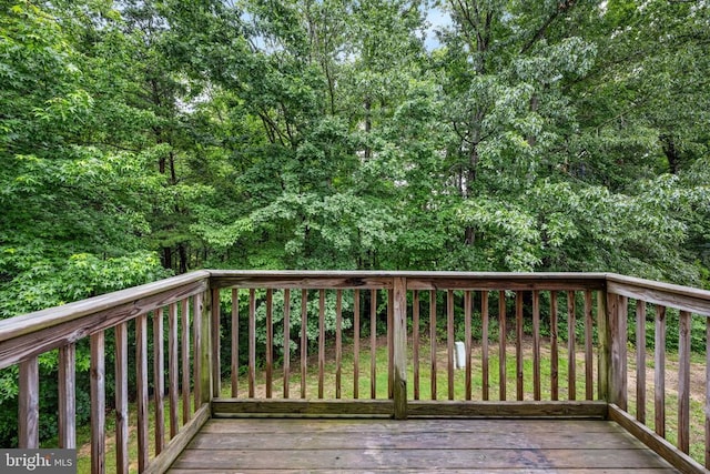 5122 Redbud Rd, Fredericksburg, VA 22407 - view of wooden deck