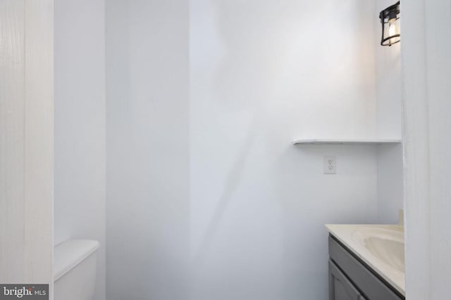 5122 Redbud Rd, Fredericksburg, VA 22407 - half bath featuring vanity and toilet