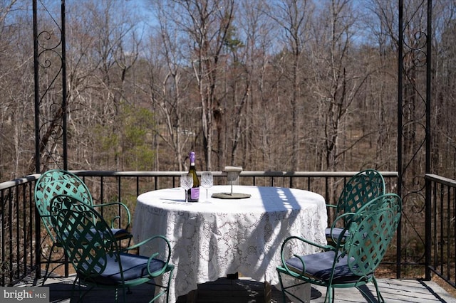 5864 Wyant Ln, Charlottesville, VA 22903 - view of wooden deck