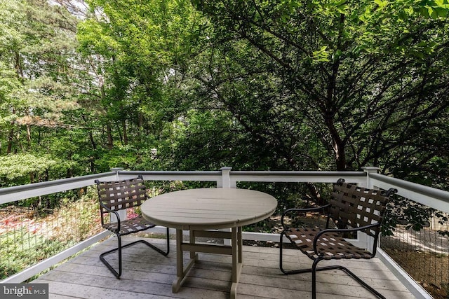 5864 Wyant Ln, Charlottesville, VA 22903 - view of wooden deck