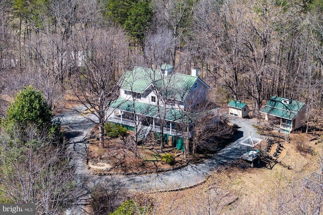 5864 Wyant Ln, Charlottesville, VA 22903 - view from above of property