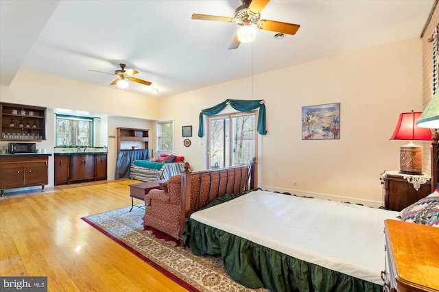 5864 Wyant Ln, Charlottesville, VA 22903 - bedroom featuring wood finished floors and ceiling fan