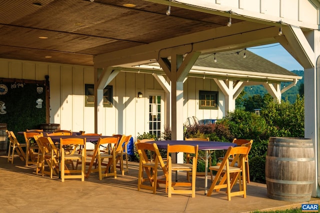 462 Winery Ln, Nellysford, VA 22958 - view of patio with outdoor dining area