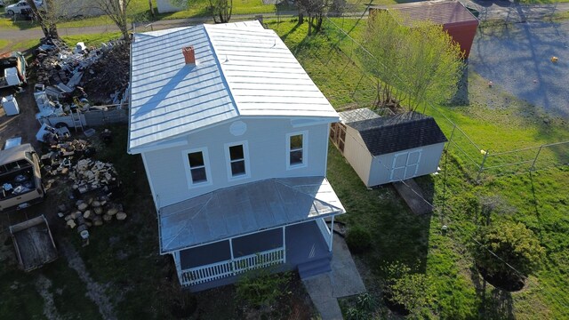 307 2nd St, Shenandoah, VA 22849 - view from above of property