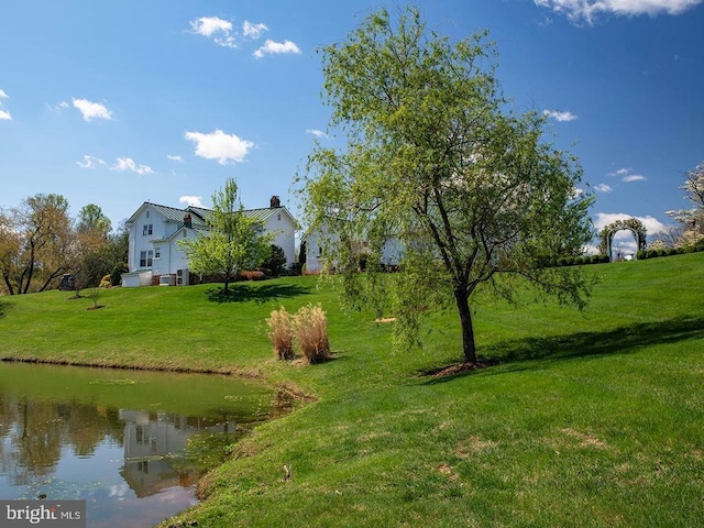 435 Larkins Mill Ln, Brightwood, VA 22715 - view of yard featuring a water view