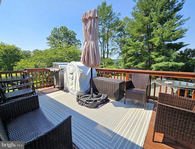 336 Blankenbaker Rd, Madison, VA 22727 - deck featuring area for grilling