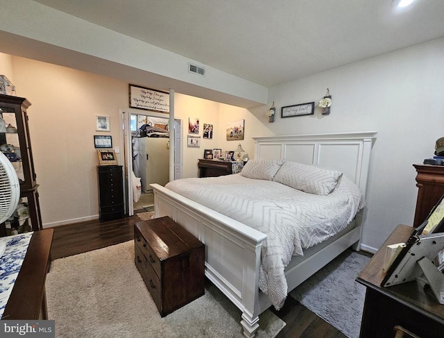 336 Blankenbaker Rd, Madison, VA 22727 - bedroom with dark wood-style flooring and baseboards