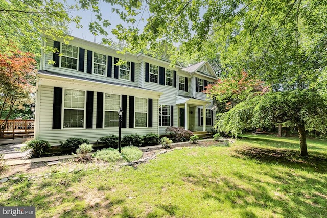 3113 Somerset Dr, Jeffersonton, VA 22724 - colonial-style house with a front lawn