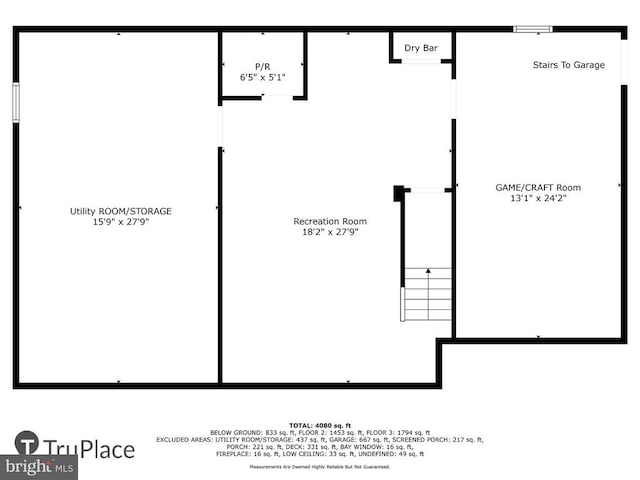  - floor plan / room layout