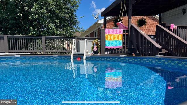 885 Main St W, Stanley, VA 22851 - outdoor pool featuring stairs