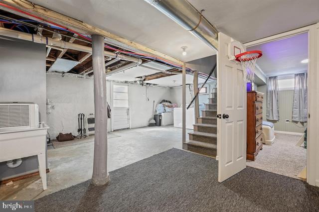 885 Main St W, Stanley, VA 22851 - basement with stairway