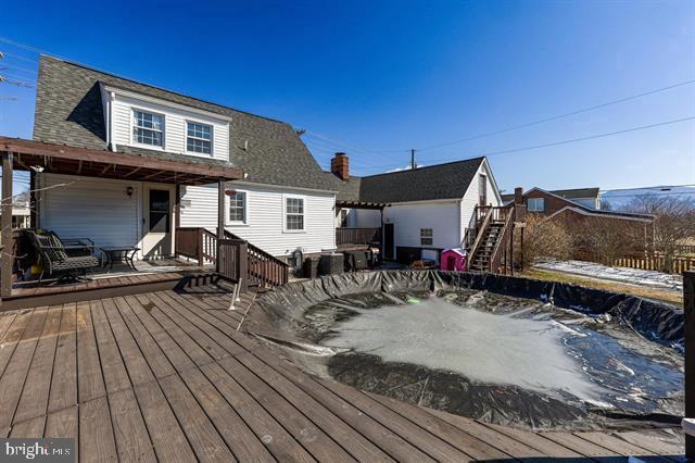 885 Main St W, Stanley, VA 22851 - back of house with a deck