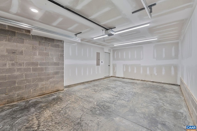 34 Turkeysag Trl, Palmyra, VA 22963 - garage featuring a garage door opener