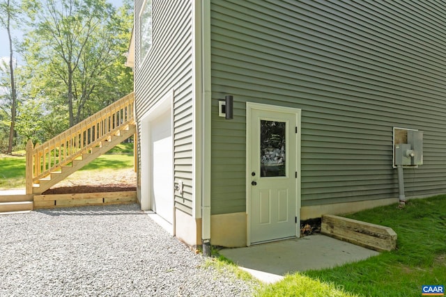 34 Turkeysag Trl, Palmyra, VA 22963 - entrance to property featuring a garage