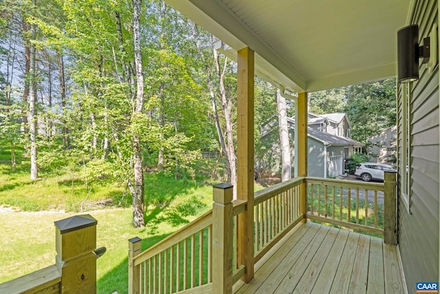 34 Turkeysag Trl, Palmyra, VA 22963 - porch with a lawn