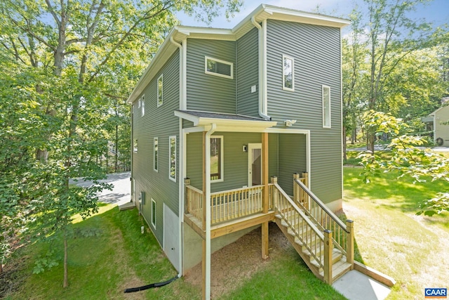 34 Turkeysag Trl, Palmyra, VA 22963 - view of front of house with a front lawn