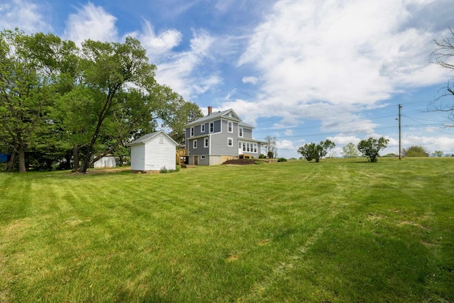 630 Battlefield Rd, Fort Defiance, VA 24437 - view of green lawn featuring an outdoor structure