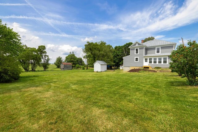 630 Battlefield Rd, Fort Defiance, VA 24437 - view of grassy yard with a shed and an outbuilding