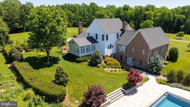 10042 Cedar Spring Ln, Culpeper, VA 22701 - aerial view of property and surrounding area