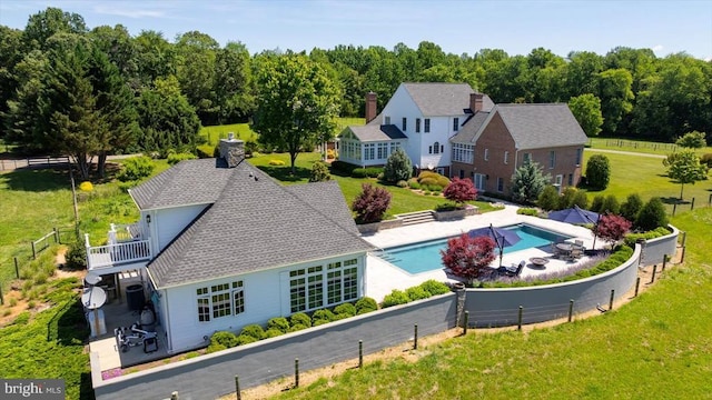 10042 Cedar Spring Ln, Culpeper, VA 22701 - view of subject property featuring a pool