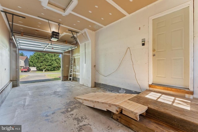 11505 Brian Dr, Fredericksburg, VA 22407 - garage featuring a garage door opener