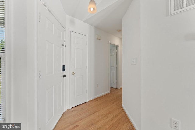 11505 Brian Dr, Fredericksburg, VA 22407 - corridor featuring light wood finished floors and baseboards
