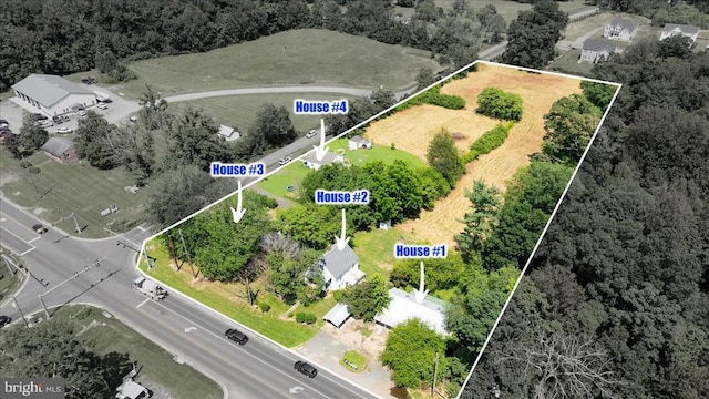 14280 Chestnut Fork Rd, Culpeper, VA 22701 - view of property location featuring property parcel outlined