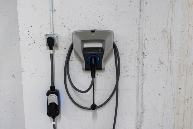200 Garrett St Unit 609, Charlottesville, VA 22902 - detailed view of electric vehicle charger