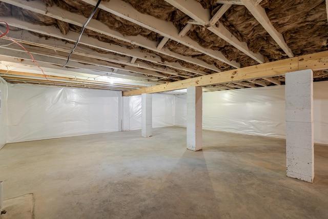 9048 Cinder Run Ln, Elkton, VA 22827 - view of unfinished basement