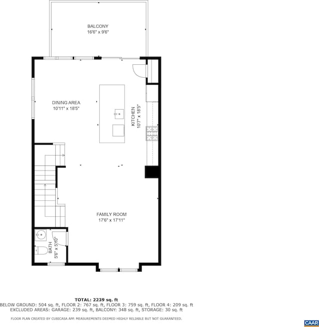 3215 Bergen St, Charlottesville, VA 22902 - view of room layout