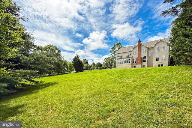  - view of grassy yard
