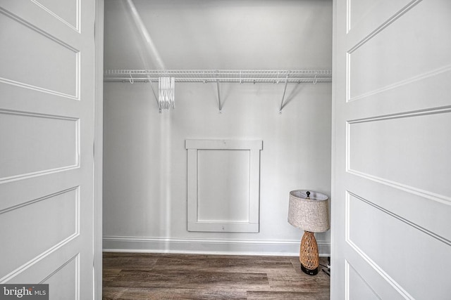 295 Hemlock Loop, Mineral, VA 23117 - walk in closet with wood finished floors