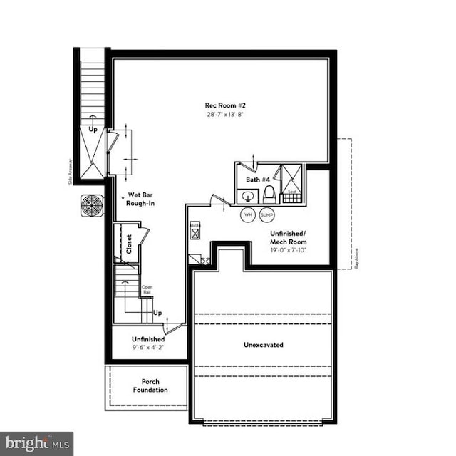  - view of floor plan / room layout